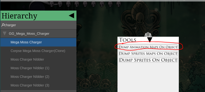Dump Animation Maps