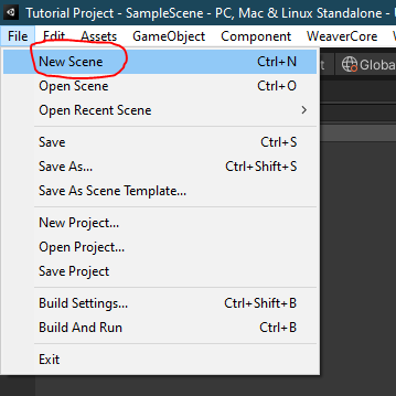 Creating New Scenes