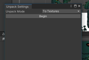 Unpack Settings