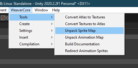 Unpack Sprite Map